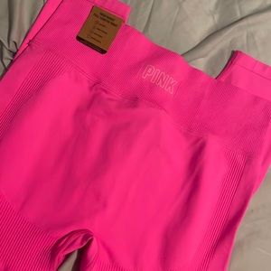 Pink workout pants